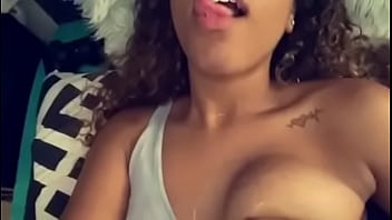 Spit tongue and mouth tease