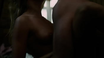 Cara Delevingne nude - TULIP FEVER - nipples, tit-sucking, tongue, kissing, topless, tits, undressing