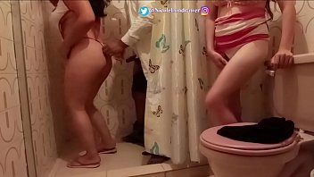 I find the doctor and the nurse having sex in the hospital bathroom, I masturbate while I watch them / PART 2 / Chiquicandy / NicoleLondrawer