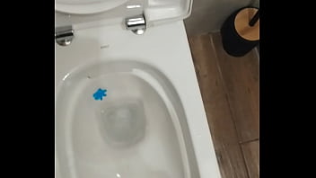 Pissing in public toilet