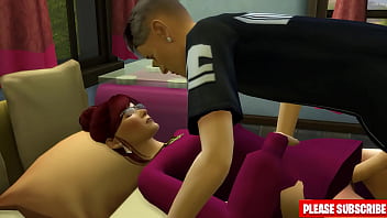 Con trai chị đang ngủ nóng redhead mẹ hậu môn và âm đạo || mẹ ngủ chung giường với con trai