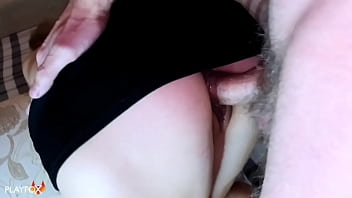 Creampie in after Lessons (close-up)