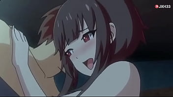 Megumin e Kazuma fanno sesso intenso