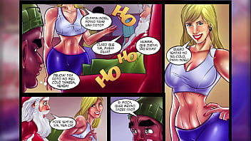 Mirella Mansur en una aventura navideña (Actrices porno brasileñas en Comics, Comics)