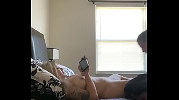Eating my wife pussy at home