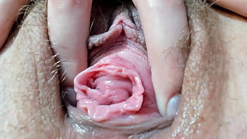 Haired teen Pussy closeup fingering