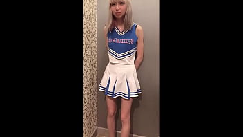 Japanisches Idol [Mayuka] Cheer Girl (Teil 2) Schlag, stehendes Hündchen, Vaginal Cum Shot im Bett. POV.