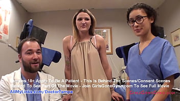 アレクサンドリア・ライリーの婦人科検診をスパイカメラで撮影、タンパ医師とリリス・ローズ看護師が撮影 @ GirlsGoneGyno! - タンパ大学身体検査