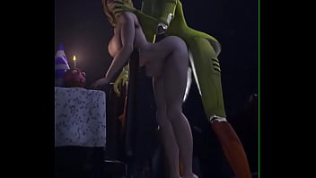 FNAF Female security guard fucked rough by Chica