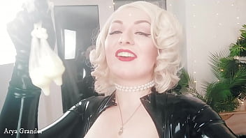 Cuckold selfie femdom pov video - Arya Grander
