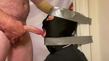 Straight alpha tapes fag cocksucker to the wall