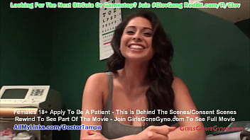 $CLOV Busty Latina Jasmine Mendez Is Upset Doctor Tampa Is Taking His Sweet Time In Poking And Prodding This Hot Freshman Tight Body At GirlsGoneGyno.com