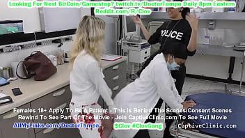$CLOV Campus PD Episode 43: Blonde Party Girl Arrested & Strip Searched By Campus Police com Stacy Shepard, Raven Rogue, Doctor Tampa BondageClinic.com