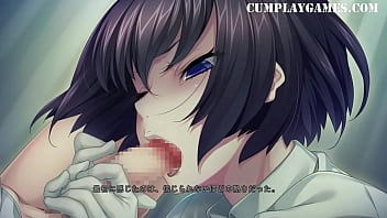 Sakusei Byoutou, геймплей, часть 2, сперма во рту медсестры - игры с камшотом