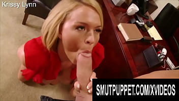 Smut Puppet - Blonde Pornstars Sucking Big Cocks Compilation