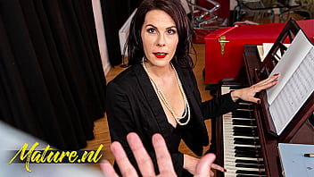 French Piano Teacher Fucked In Her Ass By Monster Cock