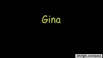 Amateur girl Gina homevideo