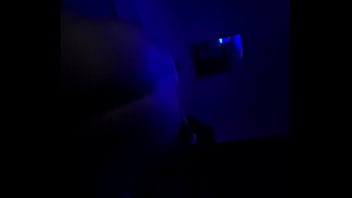 She rode me under the blue light