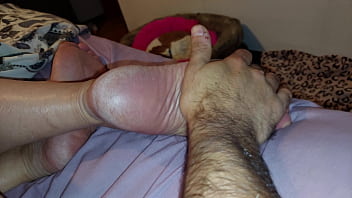 Morning and handjob from my wife with cumshot