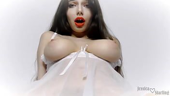 Rêve humide avec de gros seins Babe POV Virtual Sex - Jessica Starling
