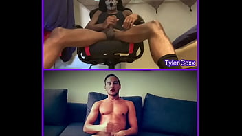 Cum Confiant Webcam - Ep. 6 / Tyler Coxx et Lanmi Miami surpris en train de se branler ensemble
