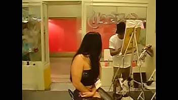 Monica Santhiago Porn Actress being Painted by the Painter The payment method will be in the painted one