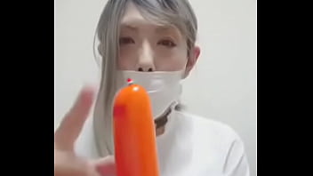 Chiami eats sausage in her ass