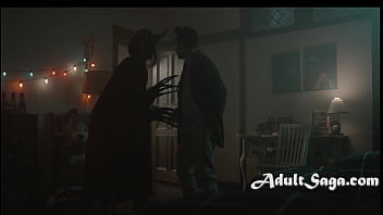 Heroic step father fucks a demon to save his daughter from being taken (Ashley Lane, Tommy pistol)
