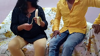 Desi Jija Sali Special Banana Sex Indian XXX Porn con audio hindi chiaro