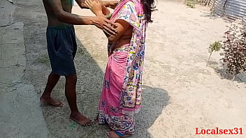 Розовое сари, красивый бенгальский секс бхаби в холи (официальное видео от localsex31)