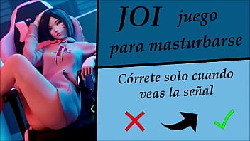 JOI hentai (interactivo) - Edge y orgasmo arruinado.