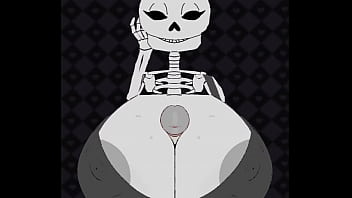 "Funni Skeleton Woman" con grande Booba - BB