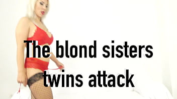 The blond sisters twins again MRS013