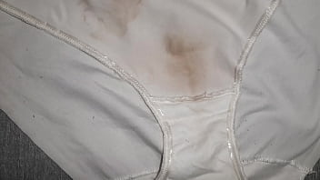I fuck her with my friend's dirty panties, they smell good of panocha