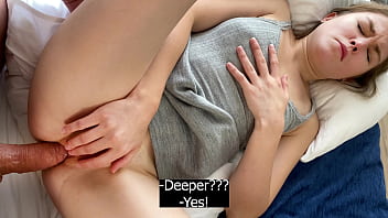 FIRST SEX LESSON FROM STEPBROTHER ENDED WITH ORGASM