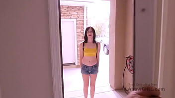 Sweet Teen has cute reactions during sex at her audition