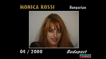 Monica Rossi, Rubia y Sexy en el Casting Privado