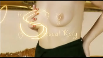 Die sexy Katy lutscht den Schwanz ihres Mannes und fickt ihn, während sie Netzstrümpfe trägt
