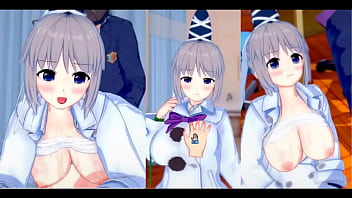 [Eroge Koikatsu! ] Touhou Mononobe Futo reibt Brüste H! 3DCG Anime-Video mit großen Brüsten (Touhou-Projekt) [Hentai-Spiel Toho Mononobe no Futo]