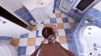 TmwPOV.com - Linda Weasley - Bathroom quickie sex