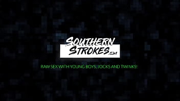 SOUTHERNSTROKES Twinks Justin Cross и Xavier Ryan без презерватива