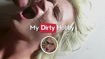 Sexy Blonde (Tatjana-Young) Has All Of Her Holes Filled With 3 Large Cocks - My Dirty Hobby