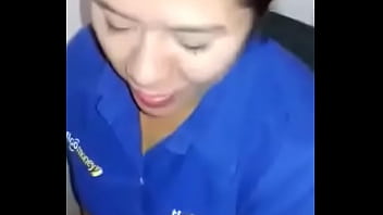 Girl From The Cable Company Sucking Dick