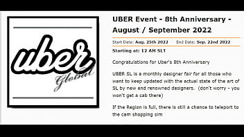 Secondlife : The Warehouse & Uber Event agosto - settembre 2022 , correzione di reup di regali e vendite