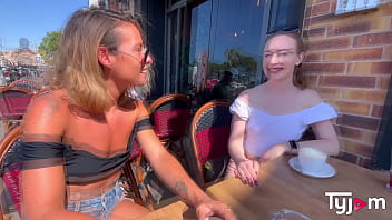Ukranian beauty Emma Fantazy tries a french cock
