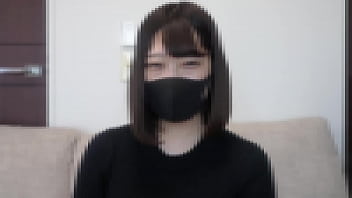 "Mask de real amateur" F cup, 20-year-old college student, creampie seeding for a sports beauty who has participated in personal shooting, individual shooting completely original 132nd person