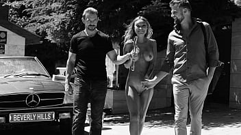 Post Car Wash DP by the Poolside with Busty Blonde Slut Monika GP2466