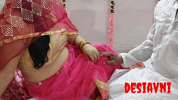 Desi avni newly married enjoy halloween day in clear hindi voice