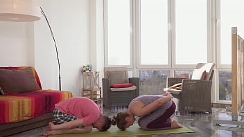 grandma fucked by young yoga instructor