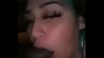 PRETTY LATINA WITH BIG TITS AND BLUE HAIR GETS HER FACE COVERED IN SPIT FROM SLOPPY BBC DEEP THROAT. ROUGH SENSUAL THROAT FUCKING SHE LOVES IT MORE THAN HE DOES.
